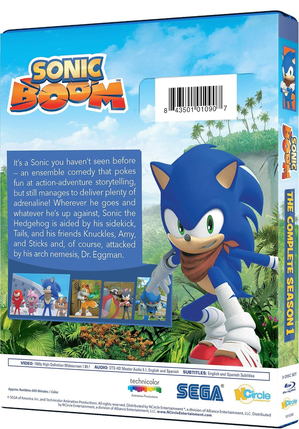 SONIC BOOM: THE COMPLETE SEASON 1