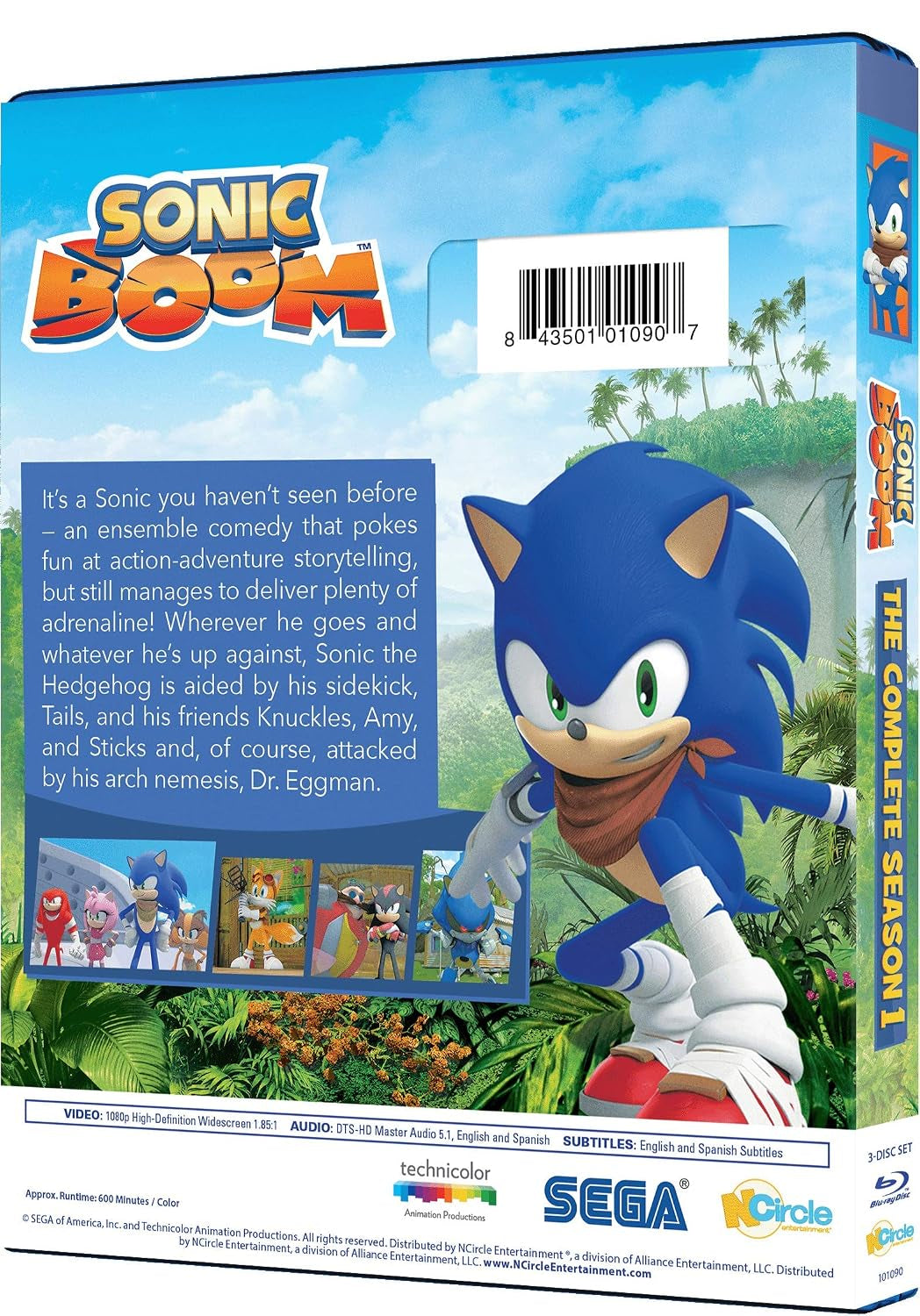 SONIC BOOM: THE COMPLETE SEASON 1