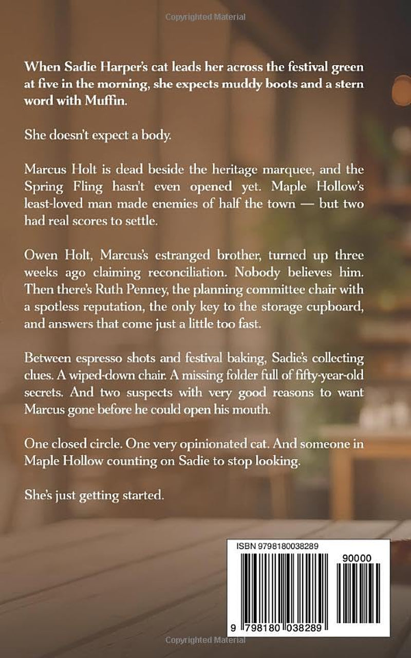 A Scone to Die For: Small Town Cozy Mystery