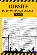 Jobsite Safety Inspection Checklist: Daily Worksite Safety Inspection Report Book | Construction Job Site Safety Checklist