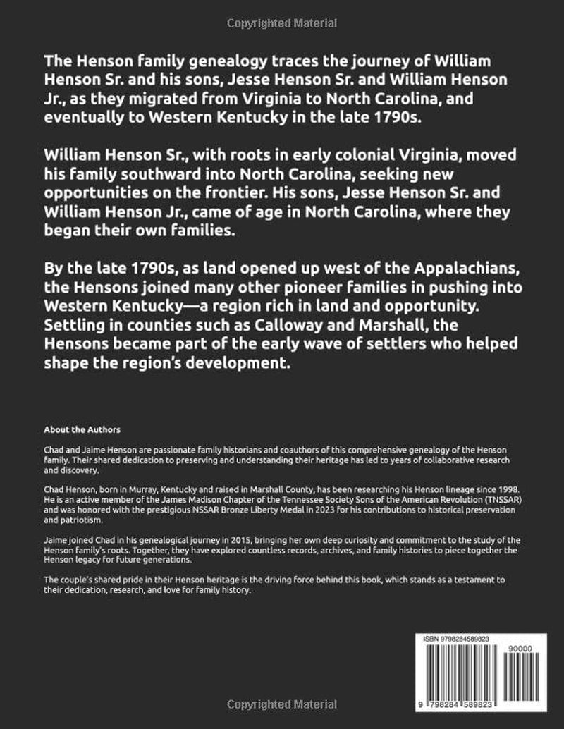 Bound by Blood and Land: The Henson Family Journey