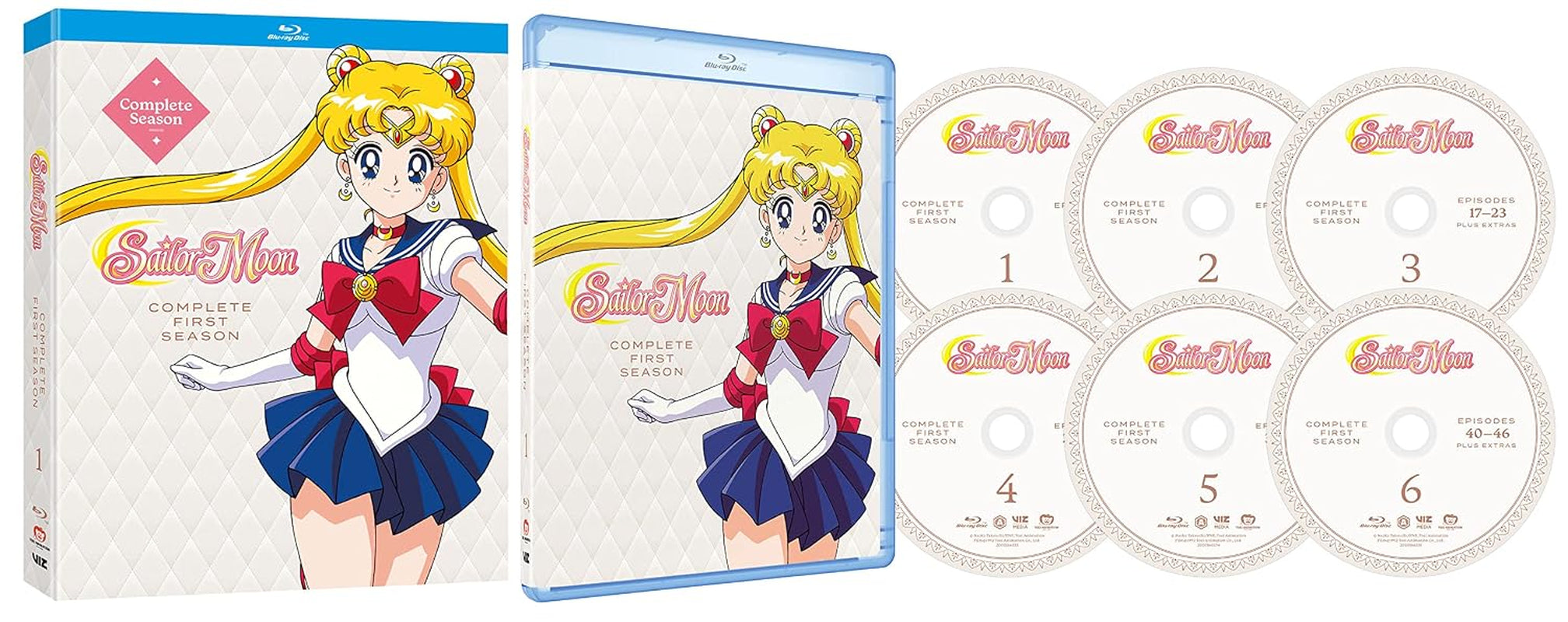 Sailor Moon: The Complete First Season (BD) [Blu-ray]