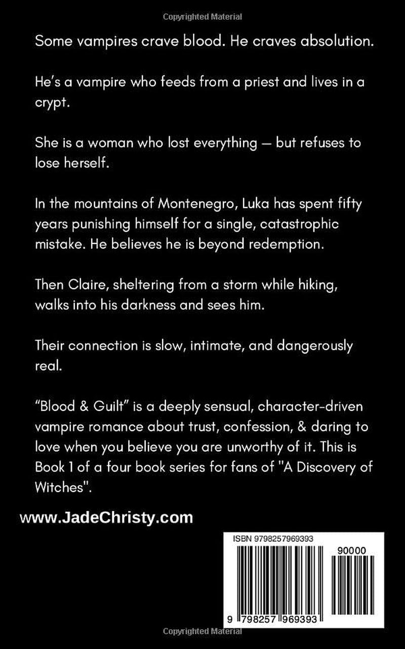 Blood & Guilt: A Modern Vampire Romantasy (Vampire of Montenegro Series)