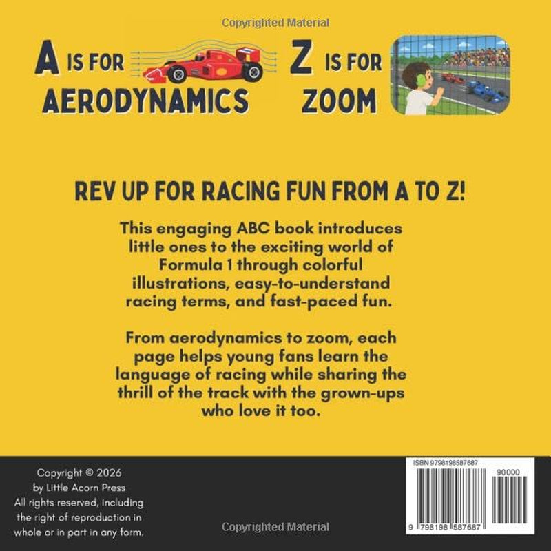 ABCs of Racing: A Formula 1 Alphabet Book for Future Race Car Drivers (Alphabet Explorers)