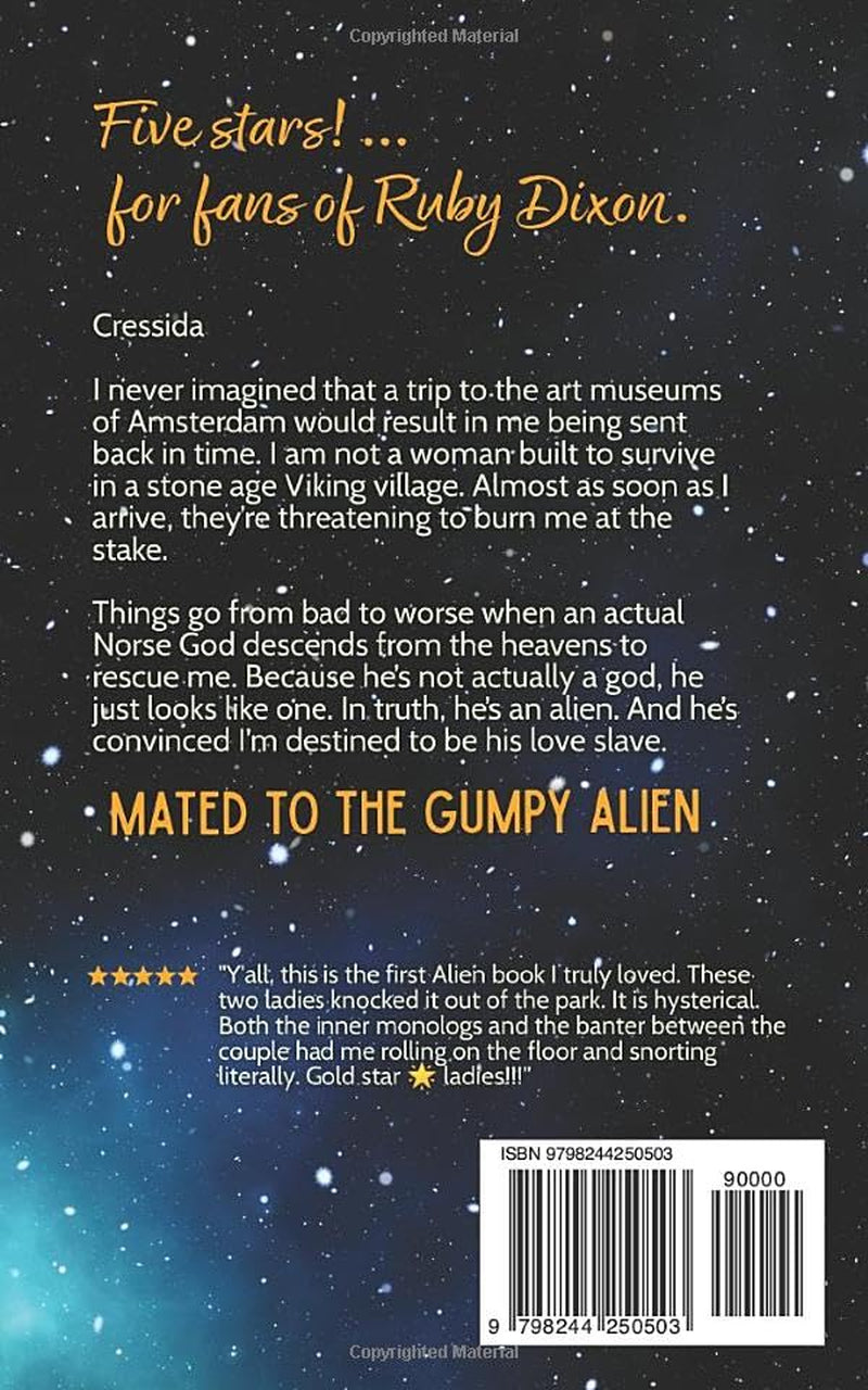 Mated to the Grumpy Alien: A Mistaken Identity/Curvy Girl/Sci-Fi Romance