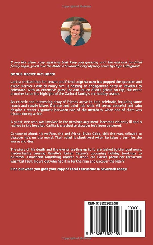 Fatal Fettuccine: A Made in Savannah Cozy Mystery Novel (Made in Savannah Mystery Series)
