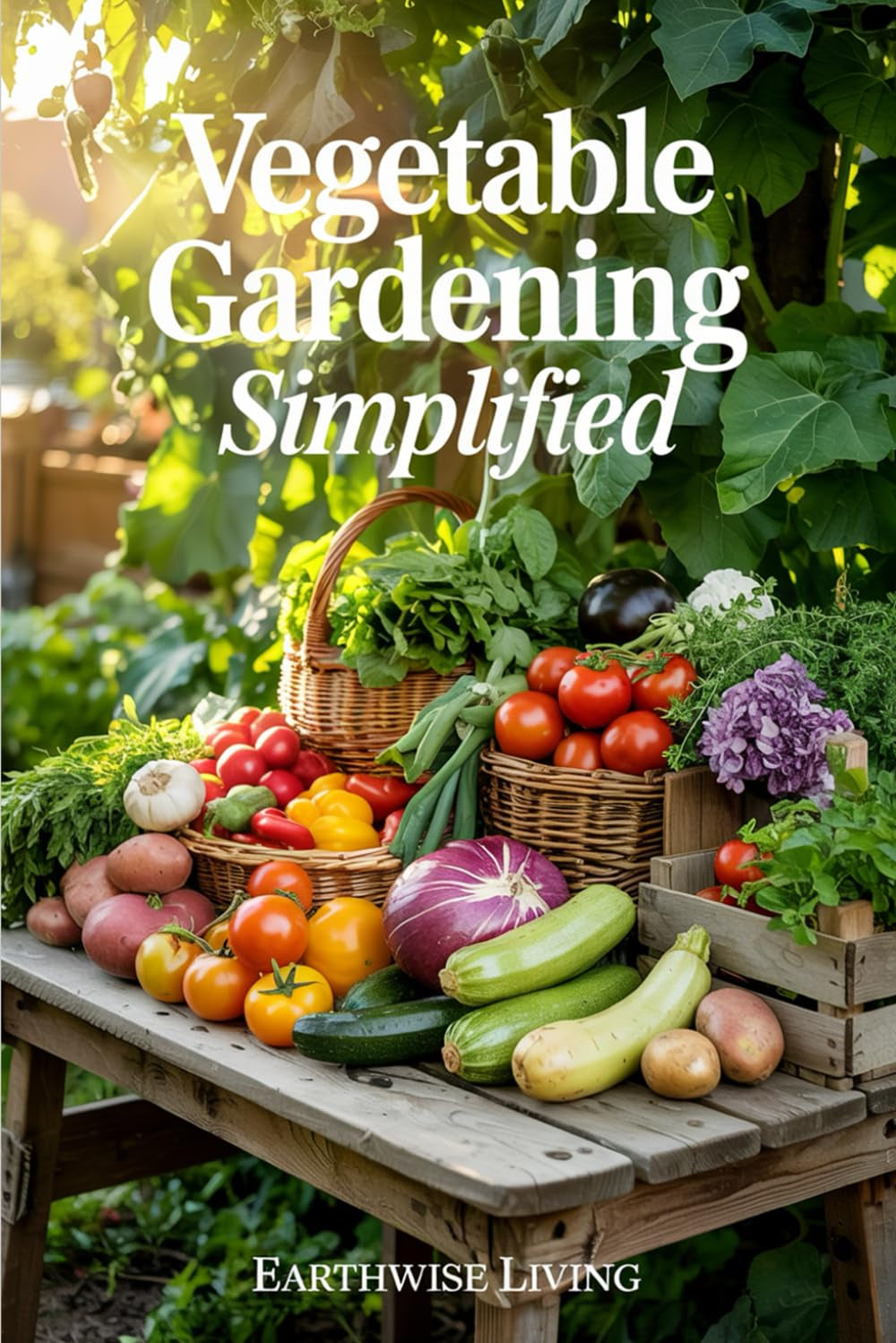 Vegetable Gardening Simplified: Master the Art of Growing Vegetables From Seed to Harvest—Even in Small Spaces or With No Experience. Includes Step-By-Step Photos, Pest Fixes, and Smart Budget Tips