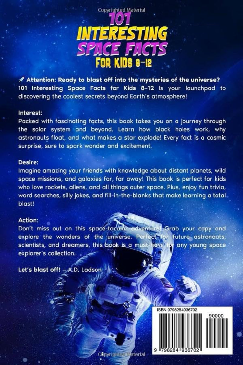 101 Interesting Space Facts For Kids 8 to 12