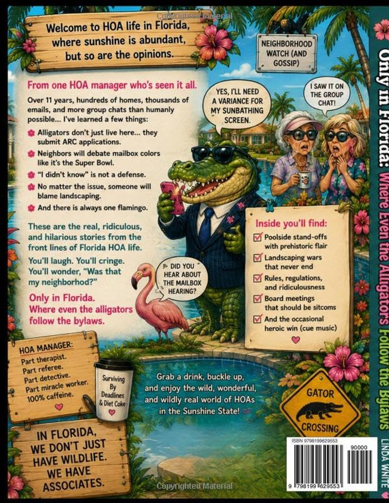 Only in Florida: Where even the alligators follow the bylaws