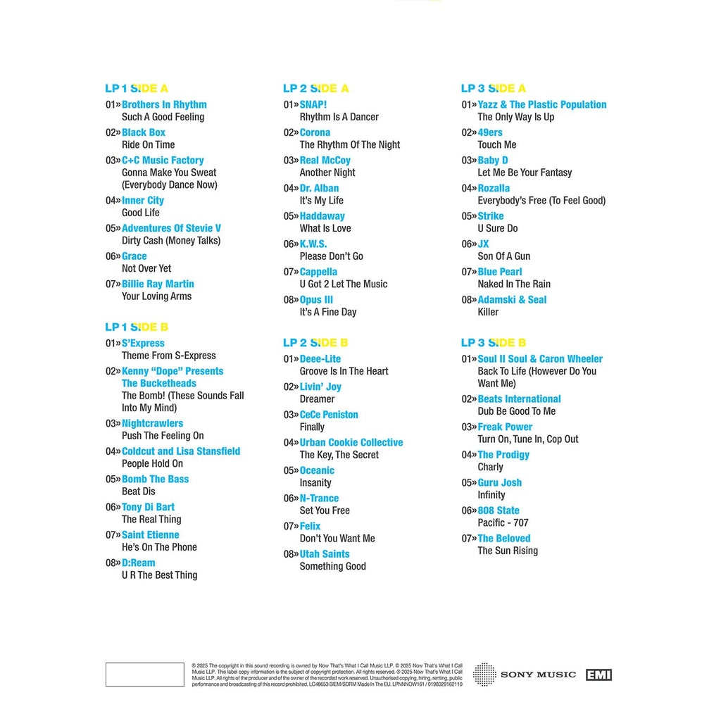 Now That's What I Call An Era-Such A Good Feeling: 1988-1995 / Various - Blue, White & Yellow
