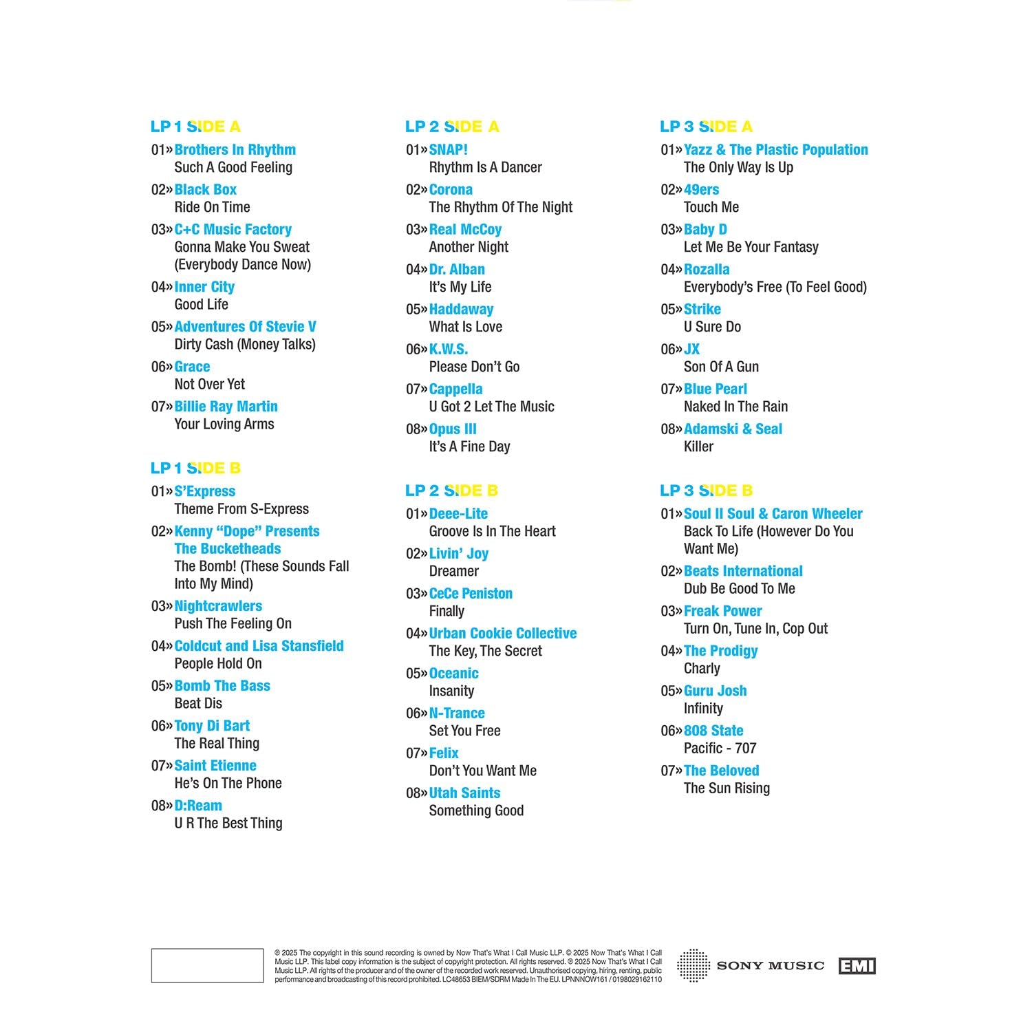 Now That's What I Call An Era-Such A Good Feeling: 1988-1995 / Various - Blue, White & Yellow
