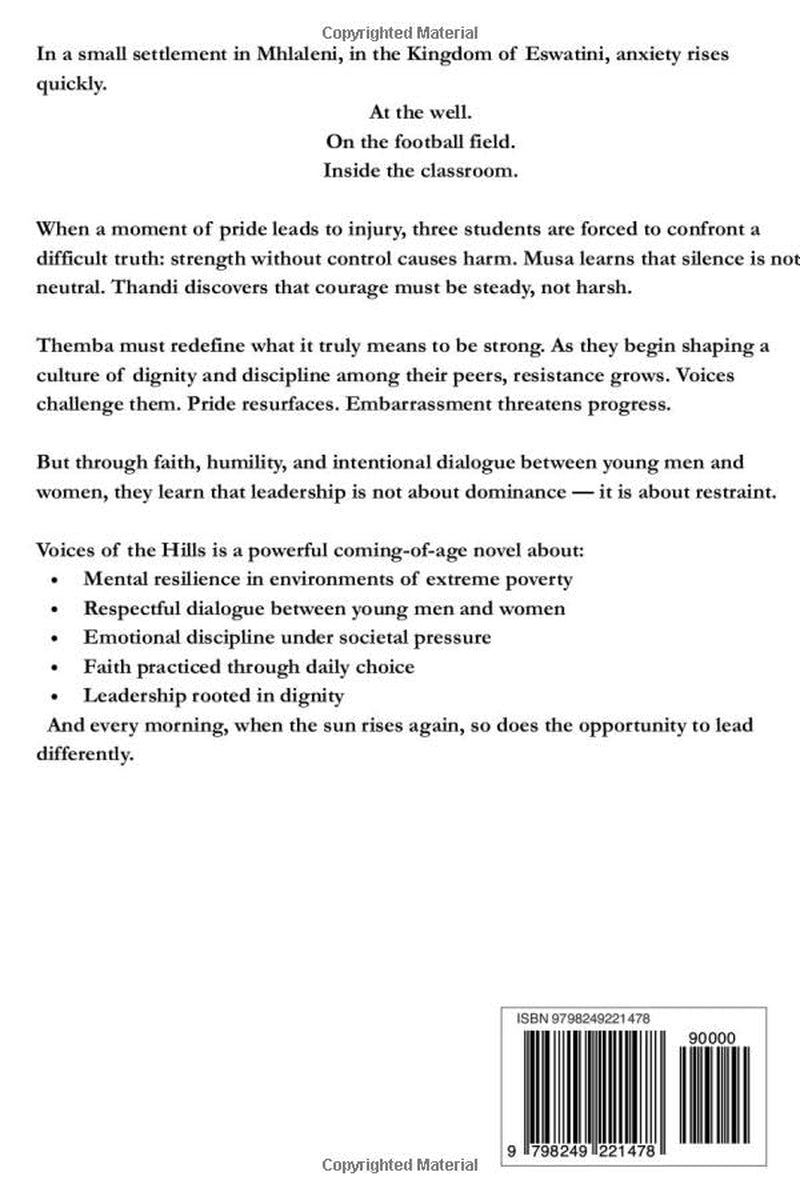 Voices of the Hills: A novel of Strength, Discipline, and Hope