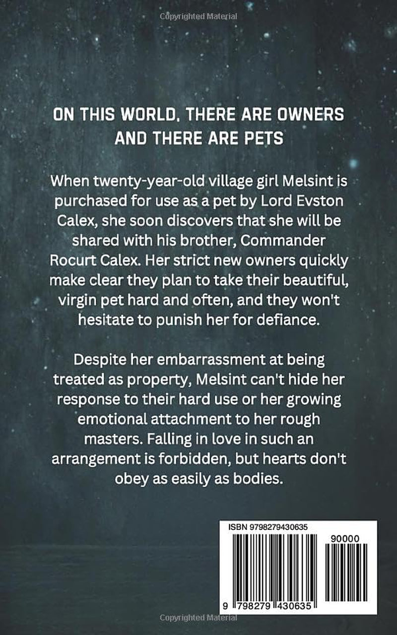 Owning Their Pet: A Dark Sci Fi Romance (Owned & Shared)