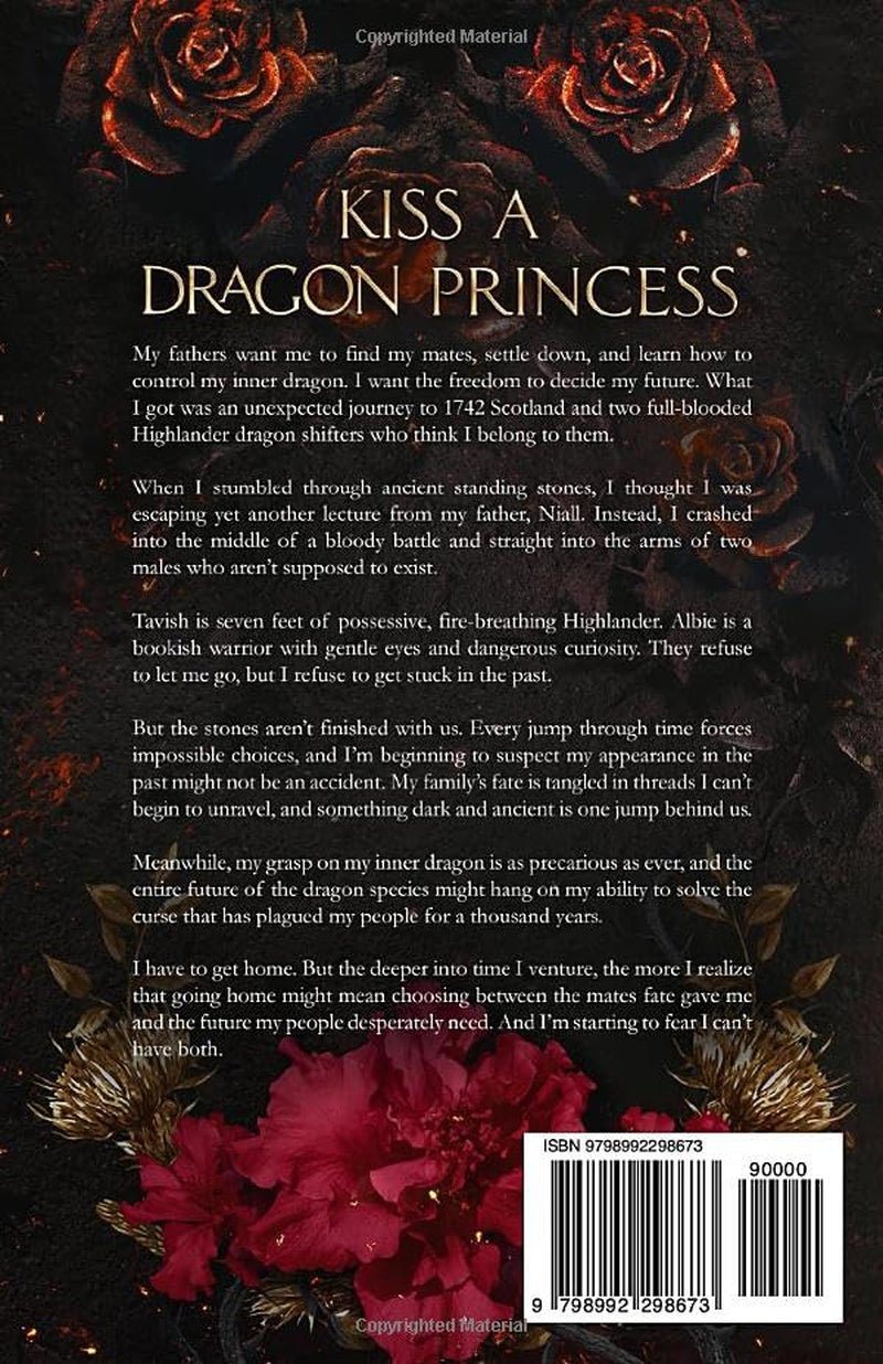 Kiss a Dragon Princess (The Dragon Lairds Series)