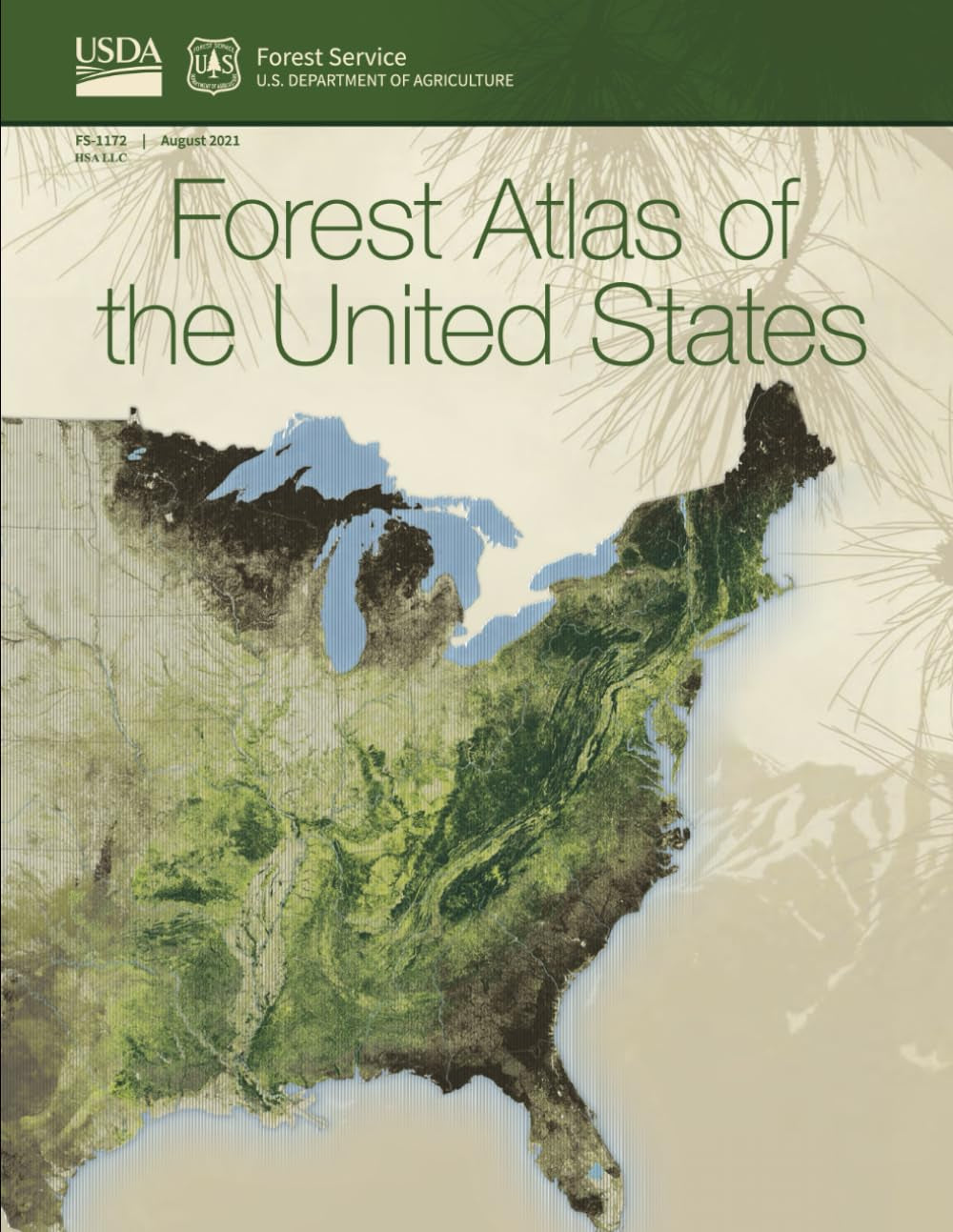 Forest Atlas of the United States: US Forest Service: An Amazing Forest Inventory of Resources, Wildlife, Benefits, Maps, Ecology, and Habitat Across the USA