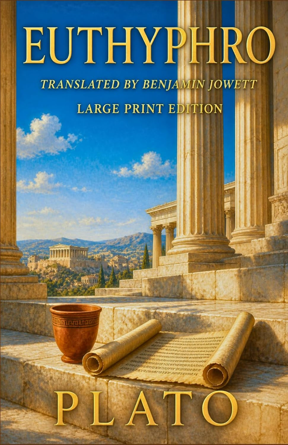 EUTHYPHRO: Large Print Edition