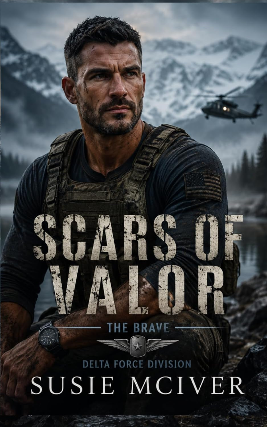 SCARS OF VALOR: Romantic Suspense Military (The Brave Delta Force Division)