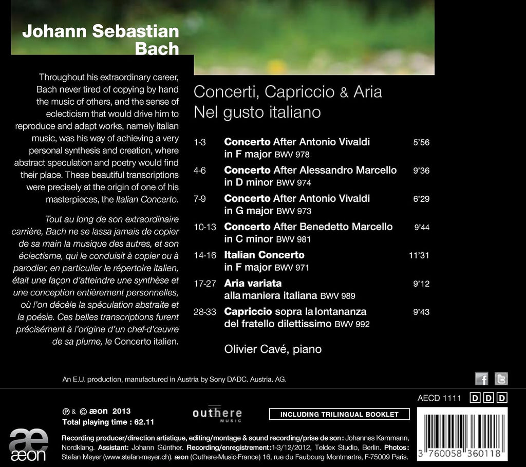 Concerti Capriccio & Aria