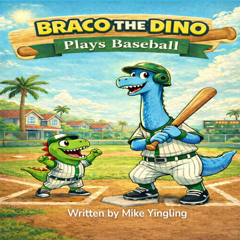 Braco the Dino: Plays Baseball