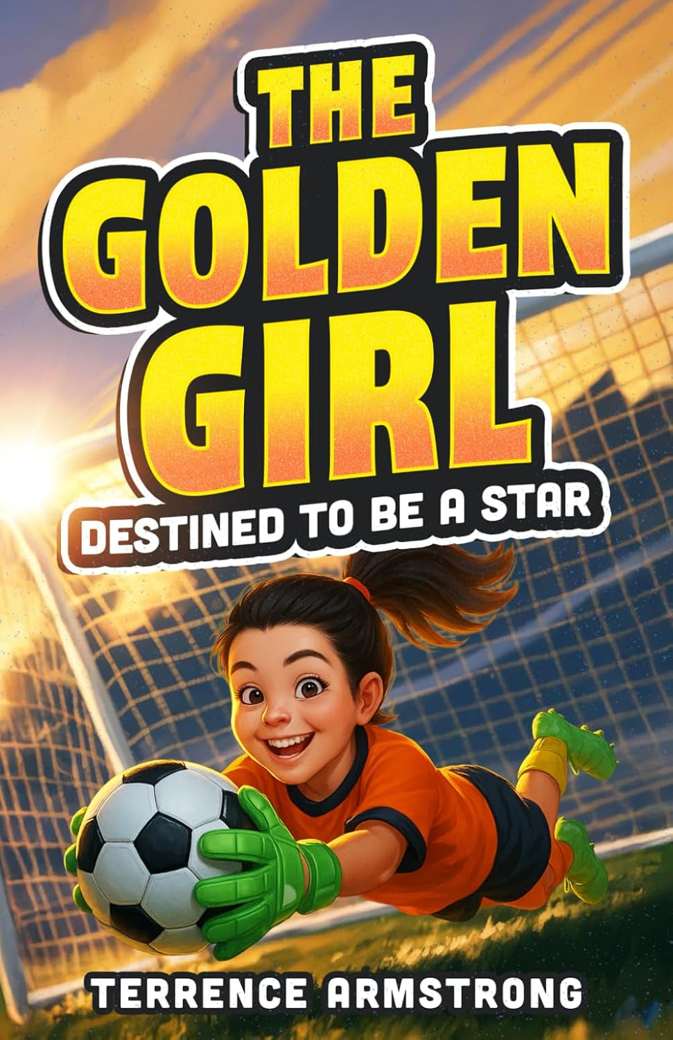 The Golden Girl - Destined To Be A Star: Soccer Books For Kids 8-12 (Sports Chapter Books)
