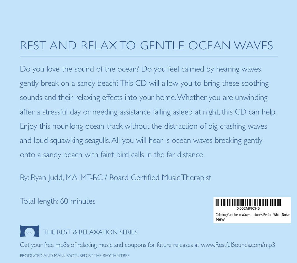 Calming Caribbean Waves - Nature Sounds for Relaxation, Meditation and Sleep - Nature's Perfect White Noise