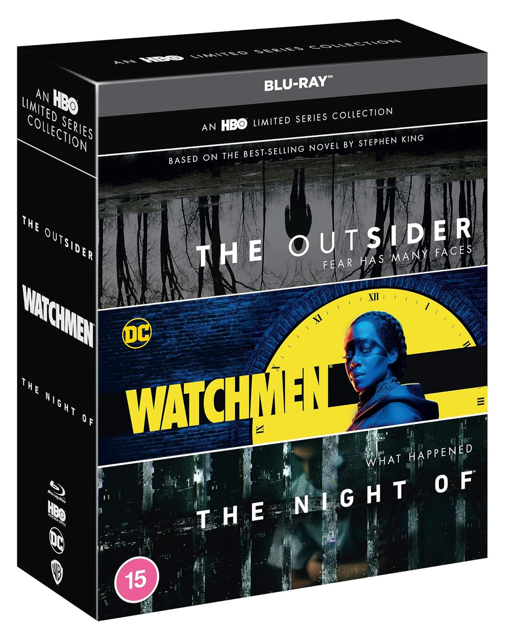 An HBO Limited Series Collection [The Outsider / Watchmen / The Night Of] [Blu-ray] [2020] [Region Free]