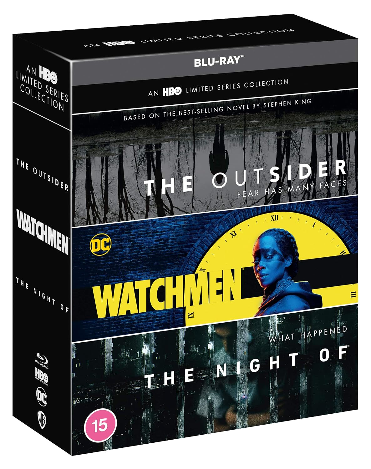 An HBO Limited Series Collection [The Outsider / Watchmen / The Night Of] [Blu-ray] [2020] [Region Free]