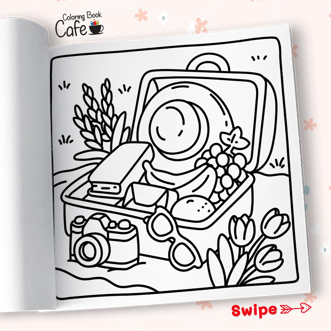 Self-Care Moments: Bold and Easy Self-Love Coloring Book for Girls and Women to Relax, Feel Good, and Glow from Within