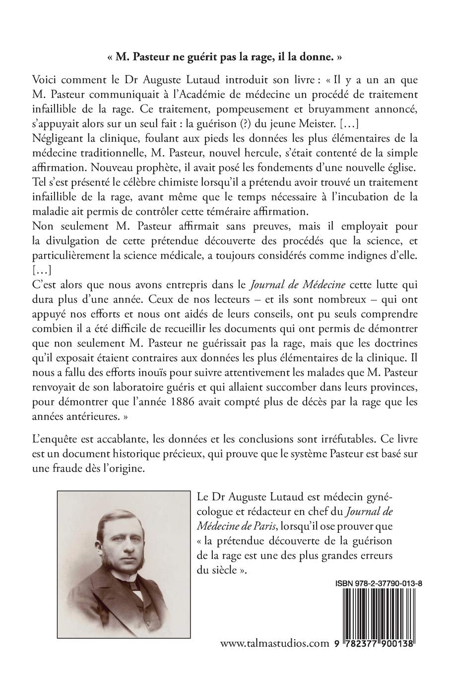 Pasteur l'Imposteur ? (French Edition)