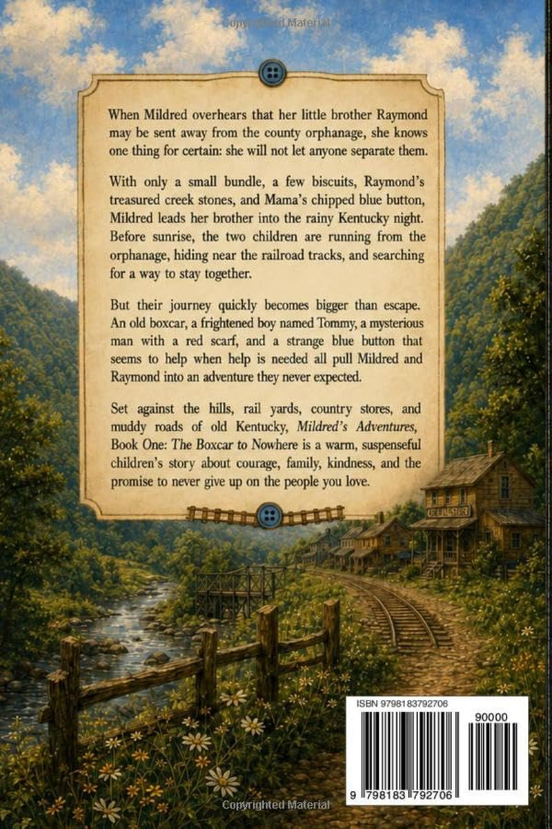 Mildred's Adventures: Book One: The Boxcar to Nowhere