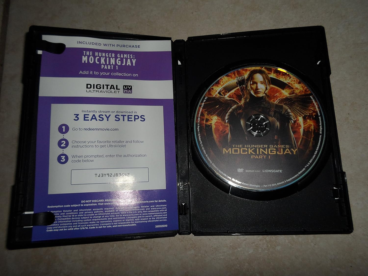 The Hunger Games: Mockingjay Part 1 - DVD