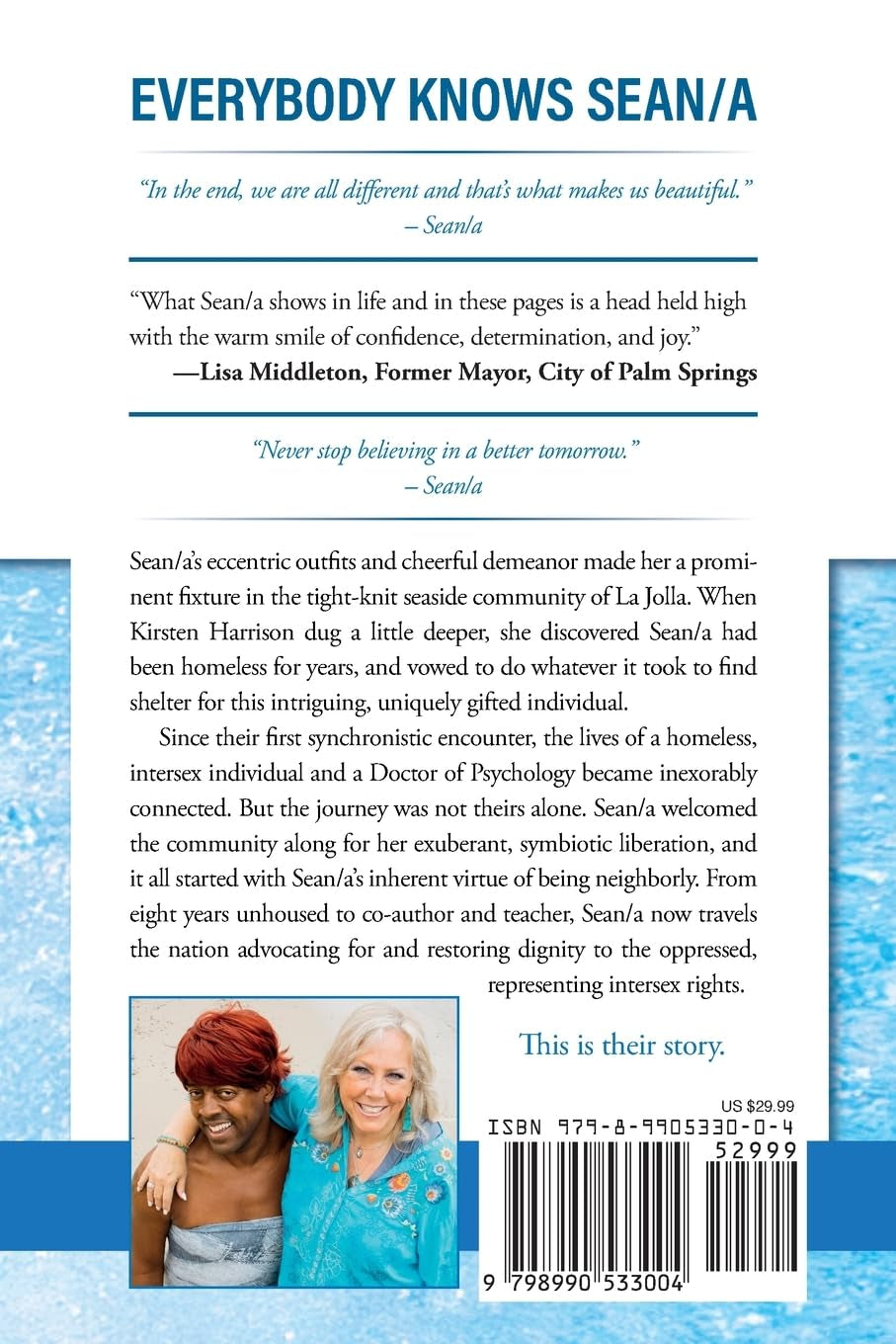 I, Sean/a: The Story of A Homeless Intersex Woman Who Inspired A Community