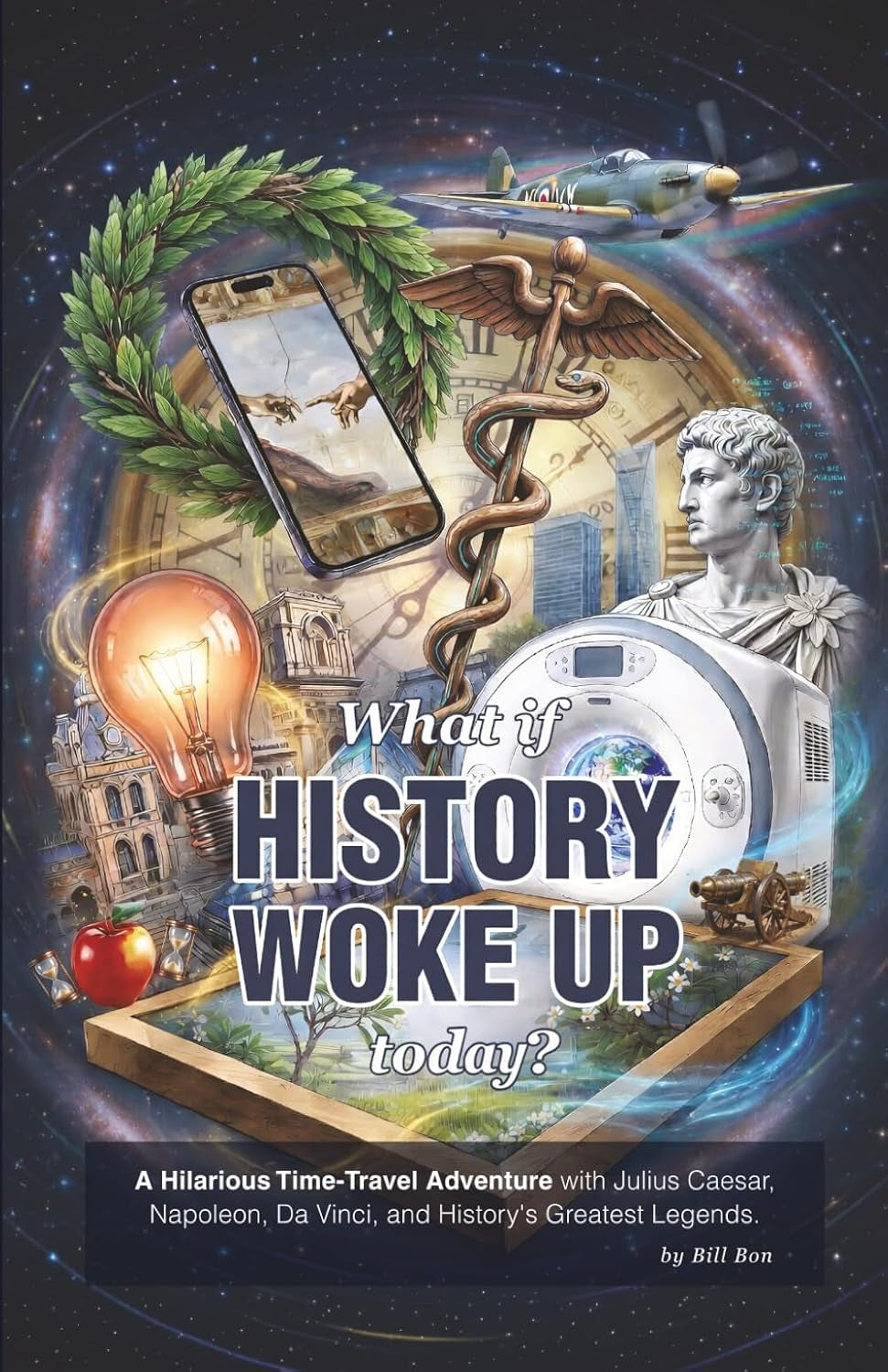 What If History Woke Up Today?: A Hilarious Time-Travel Adventure with Julius Caesar, Napoleon, Da Vinci and History's Greatest Legends!