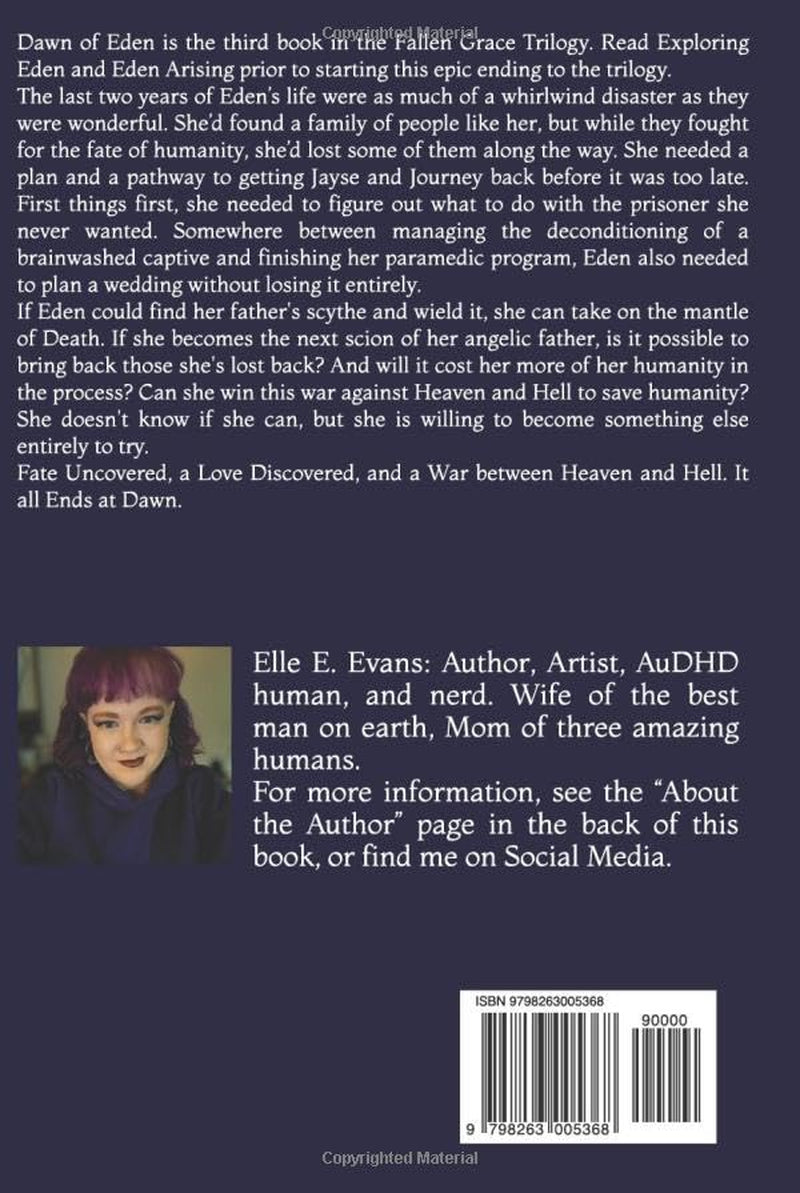 Dawn of Eden: Book Three of the Fallen Grace Trilogy