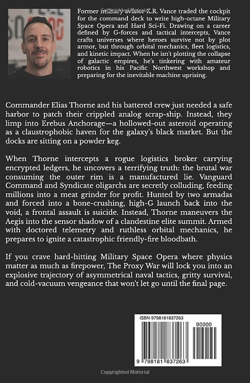 The Proxy War: A Hard Science Fiction Space Fleet Thriller (The Vanguard Calculus)
