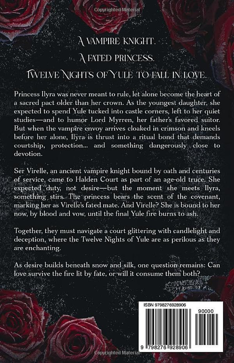 A Vow Cold and Kindled: A Sapphic Vampire Holiday Novella (Her Fangs in My Heart)