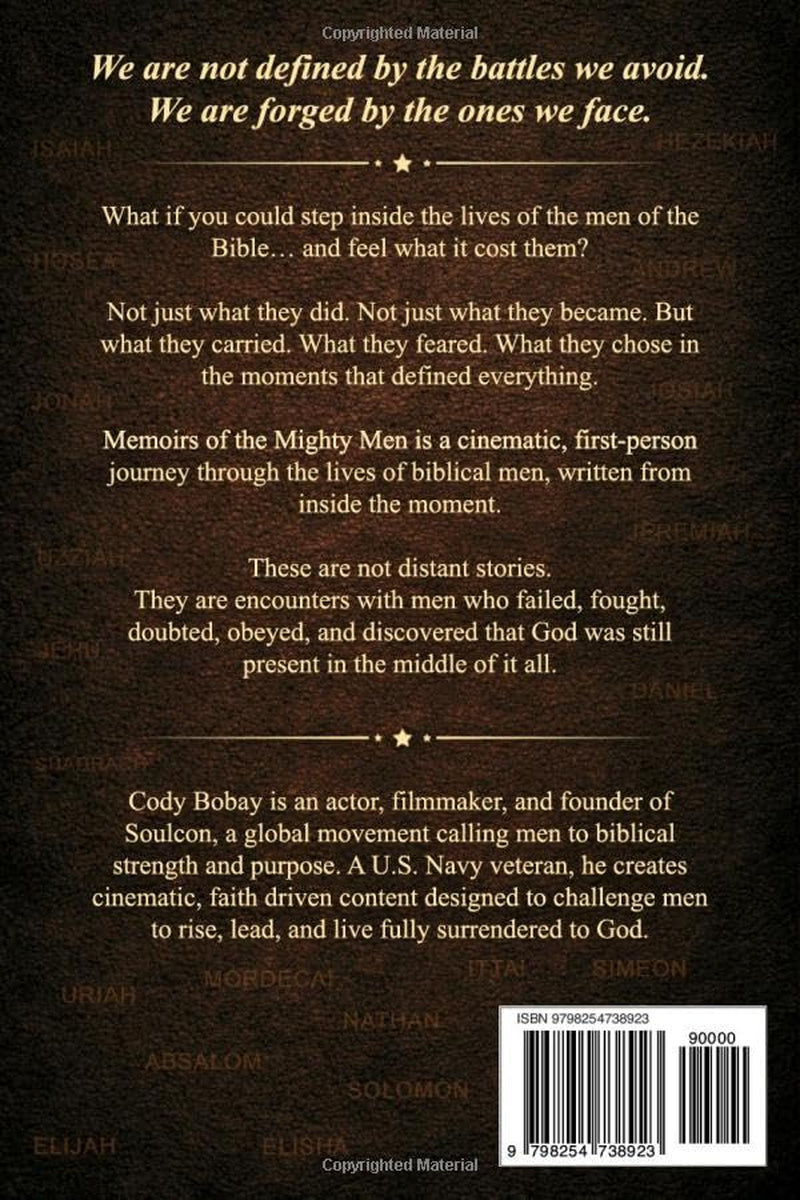 Memoirs of the Mighty Men: A 68-Day Cinematic Devotional Told by the Bible’s Mighty Men