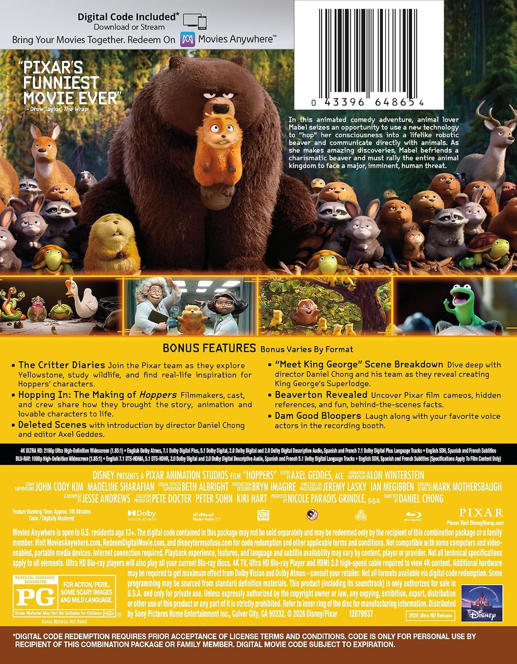 Hoppers - UHD/BD Combo + Digital + Steelbook