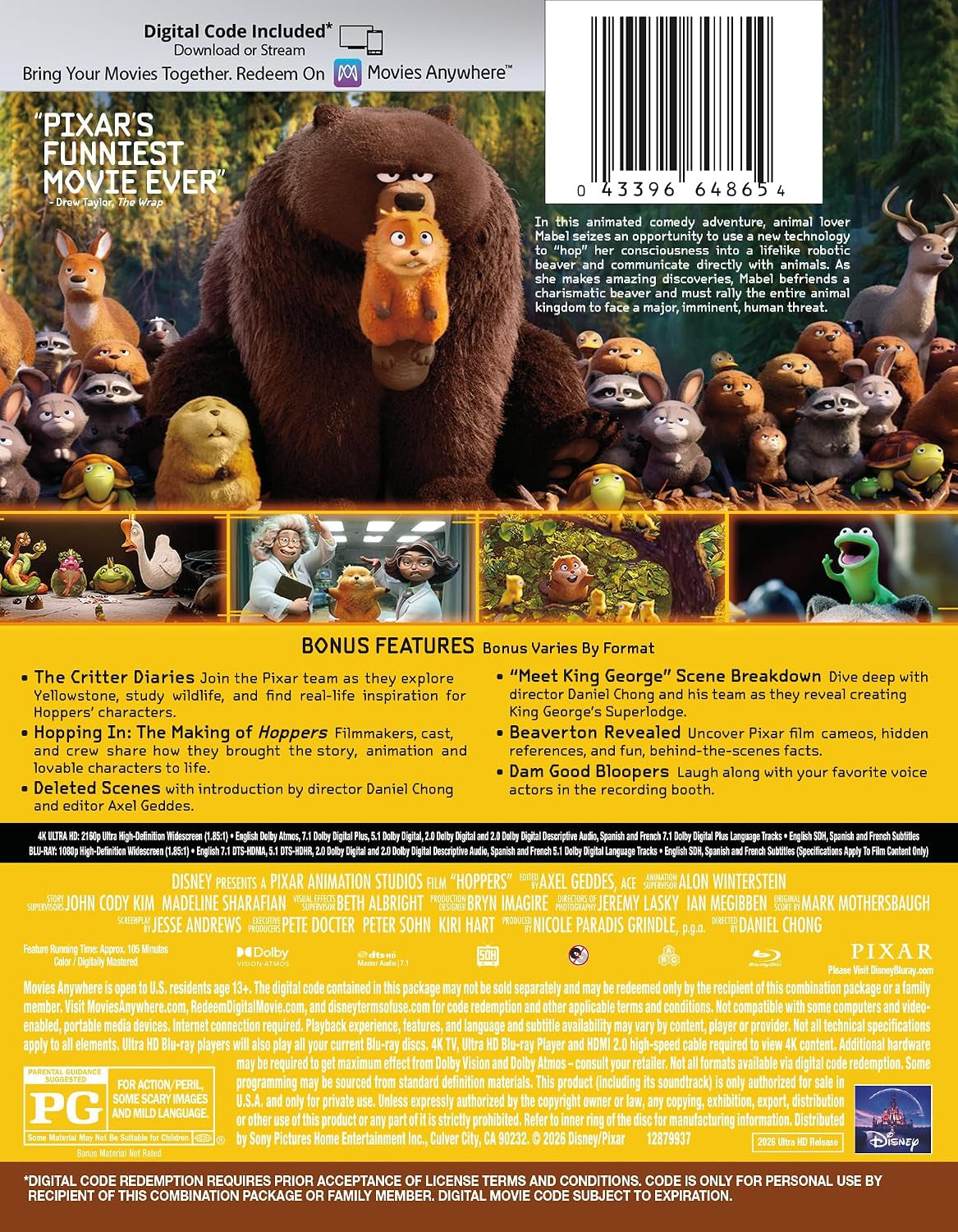 Hoppers - UHD/BD Combo + Digital + Steelbook
