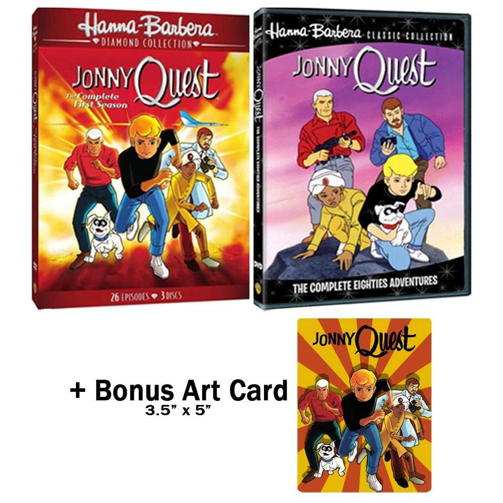 Jonny Quest DVD: The Complete Hanna-Barbera Series Collection / + Including Bonus Art Card