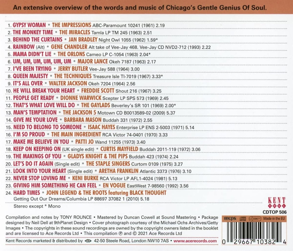 People Get Ready: Curtis Mayfield Songbook / Various