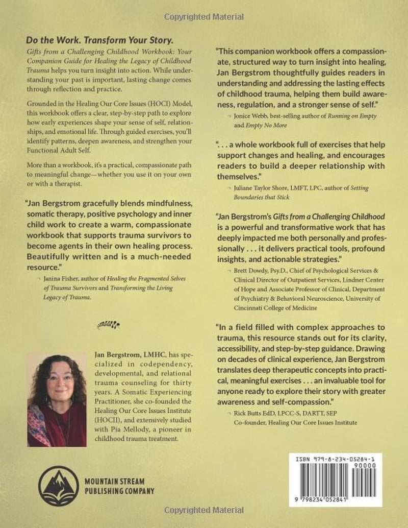 Gifts from a Challenging Childhood Workbook: Your Companion Guide for Healing the Legacy of Childhood Trauma