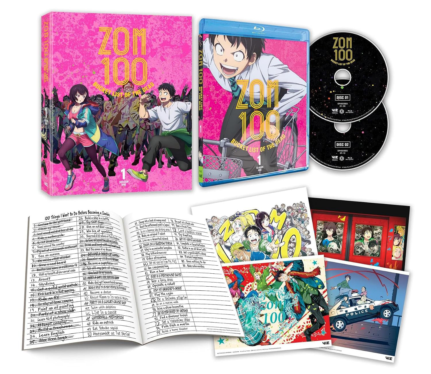 Zom 100 Bucket List of the Dead: The Complete First Season Limited Edition (BD)