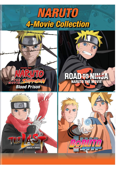Naruto: 4-Movie Collection (DVD)