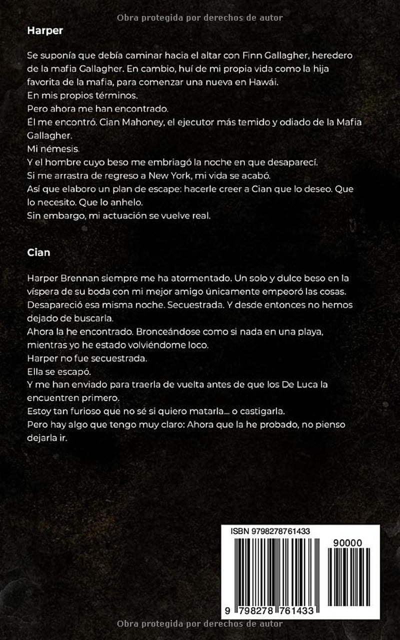Obsesión Despiadada: Un romance de mafia con amor prohibido (Reyes Irlandeses) (Spanish Edition)