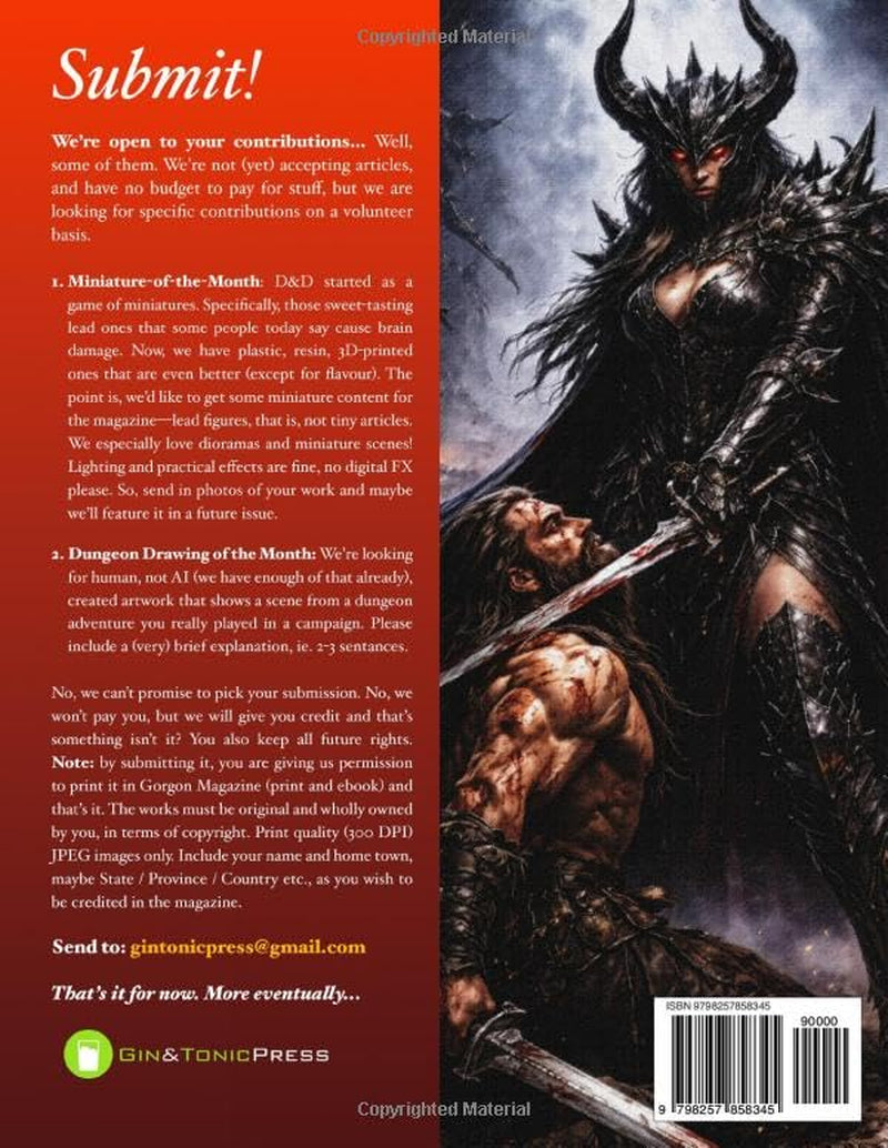Gorgon Magazine #2: The Monthly RPG Aid You Ought to Have