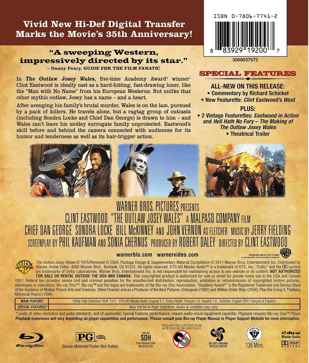 The Outlaw Josey Wales (Blu-ray)