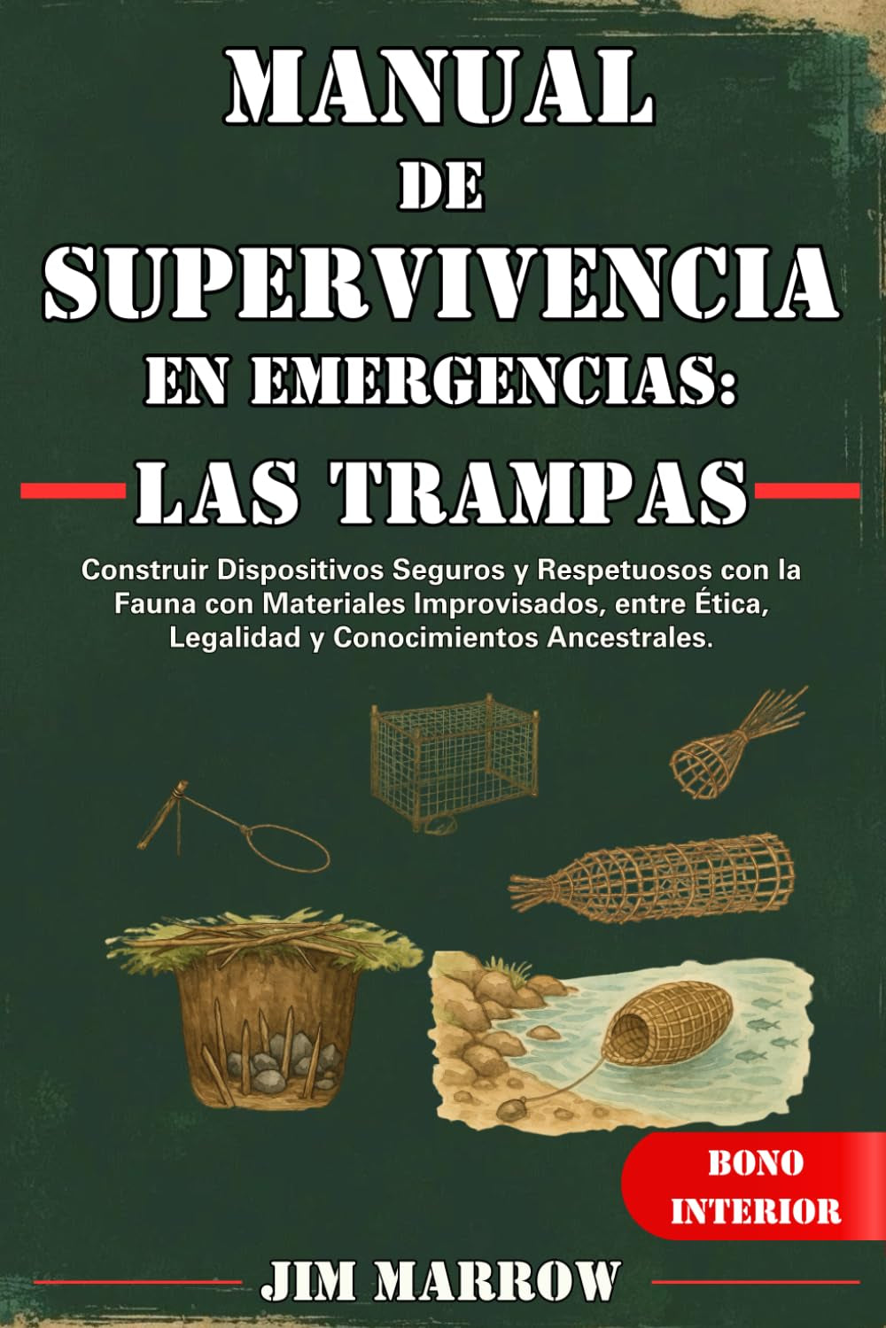 Manual de Supervivencia en Emergencias: las Trampas: Construir Dispositivos Seguros y Respetuosos con la Fauna con Materiales Improvisados, entre ... Conocimientos Ancestrales. (Spanish Edition)