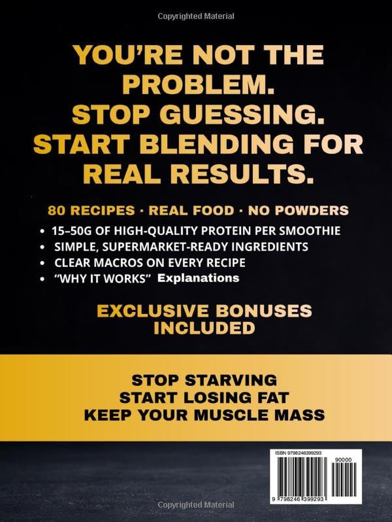 HIGH PROTEIN SMOOTHIES For Weight Loss: Lose Fat - No Hunger - Stay Strong
