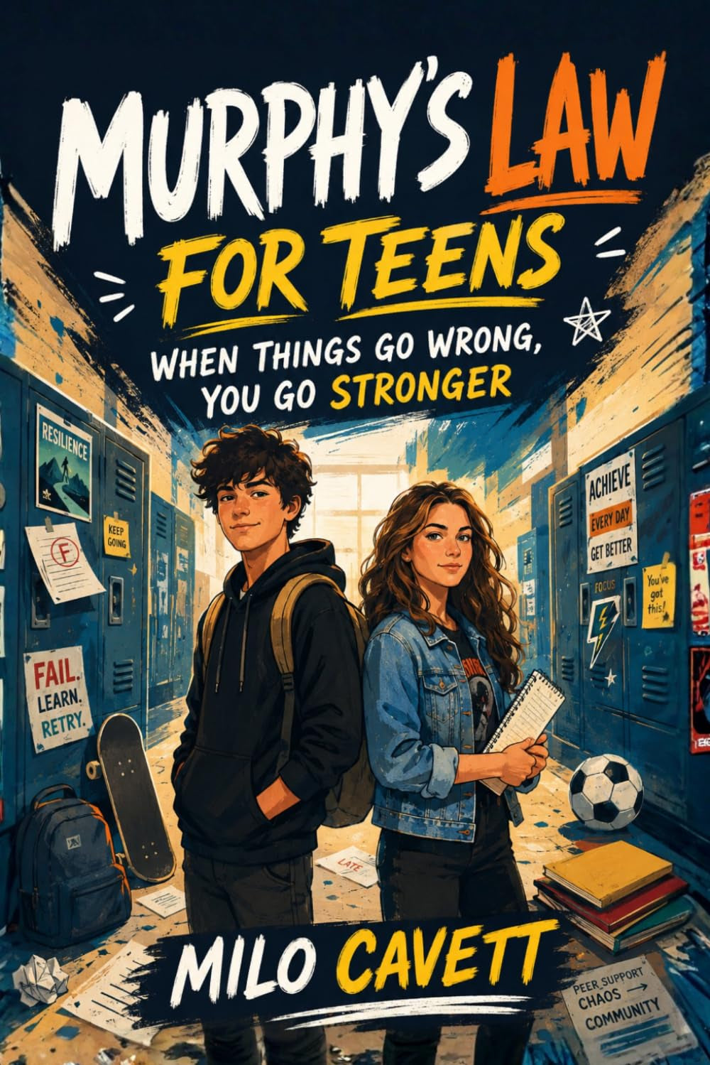 Murphy's Law for Teens: When Things Go Wrong, You Go Stronger - 57 Real-Life Scenarios to Build Confidence, Handle Pressure, and Overcome Any Setback (The Essential Teen Books Toolkit)